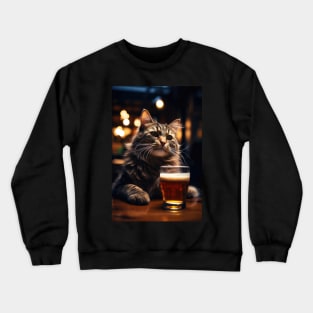 The Original Beer Cat Crewneck Sweatshirt